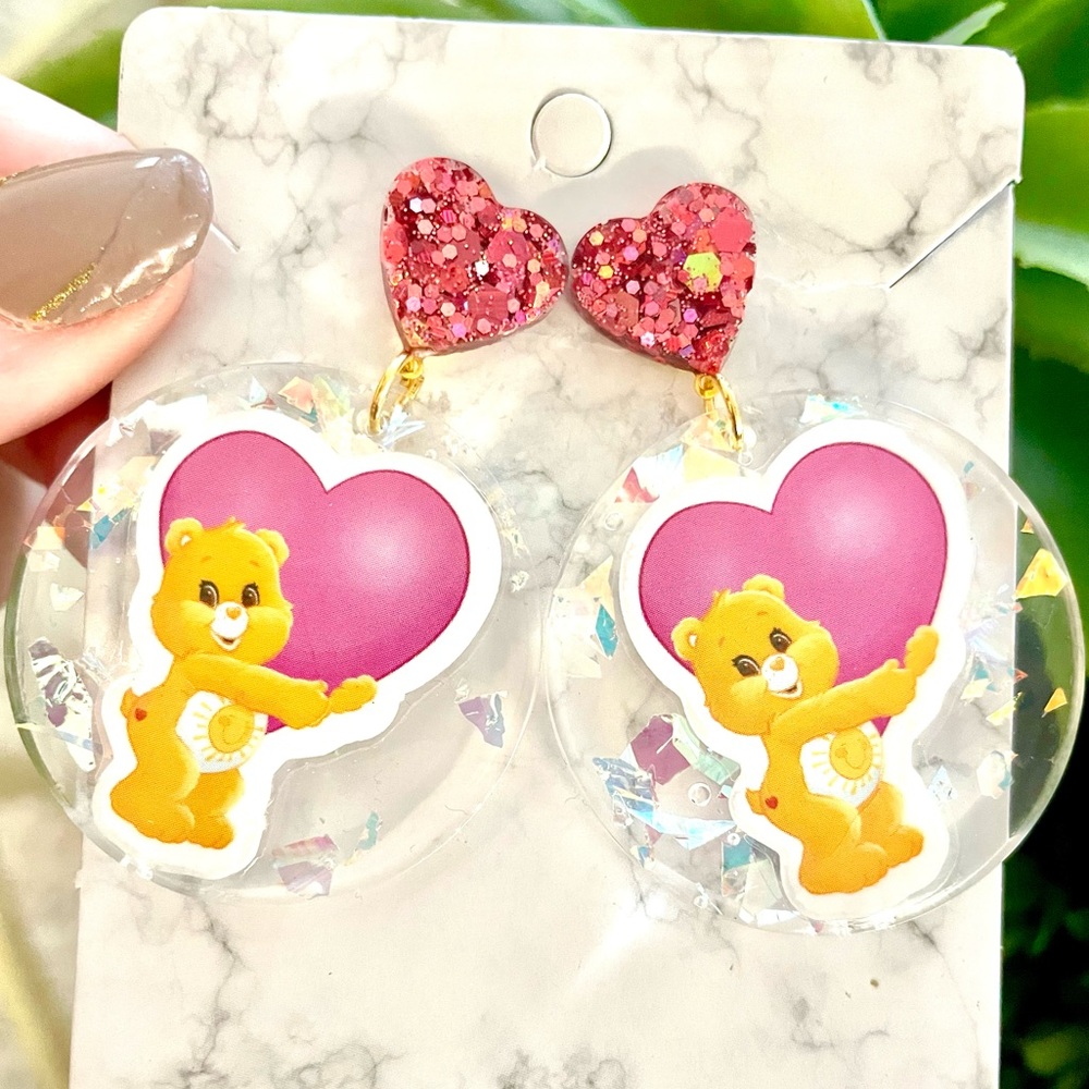 Care Bears Acrylic Earrings
